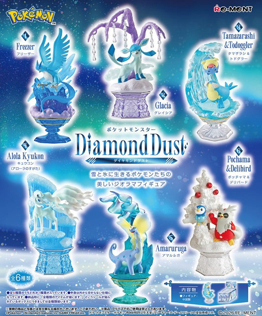 Re-Ment Pokémon Diamond Dust Collection Blind Box | Authentic Pokémon Mini Figure