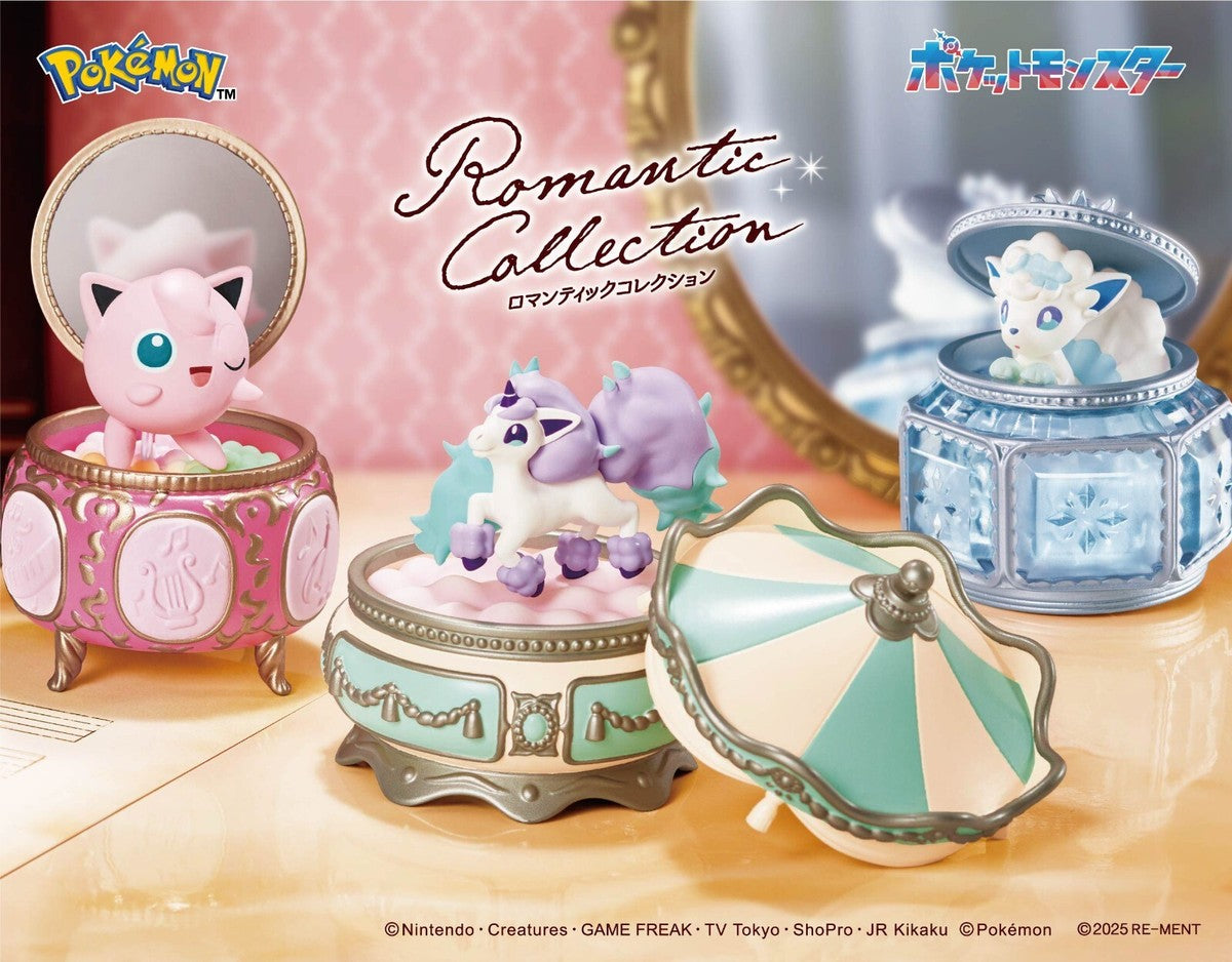 Re-ment Pokémon Romantic Collection Blind Box | Authentic Pokémon Mini Figure