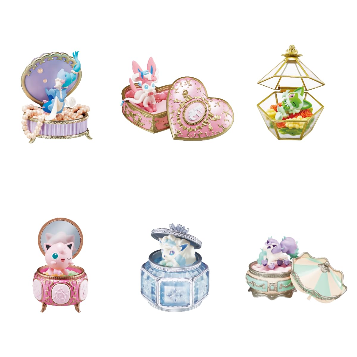 Re-ment Pokémon Romantic Collection Blind Box | Authentic Pokémon Mini Figure